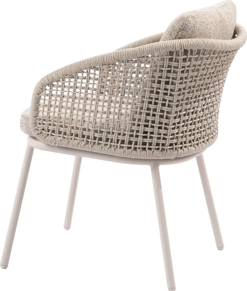 Taste by 4 Seasons Wave tuinstoel Linen Tuinstoel beige weerbestendig