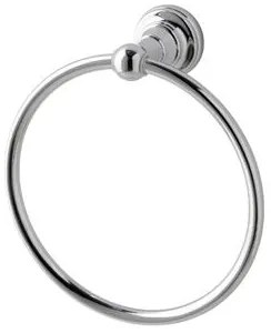 Eastbrook Rockingham messing handdoekring chroom