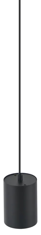 Moderne hanglamp zwart voor railsysteem 1-fase GU10 70mm - Iconic Holt