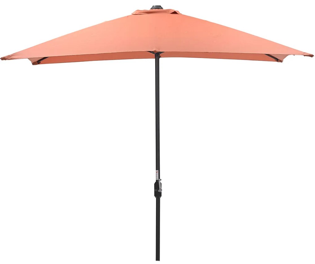 Garden Impressions Lotus parasol 250x250 cm - koper