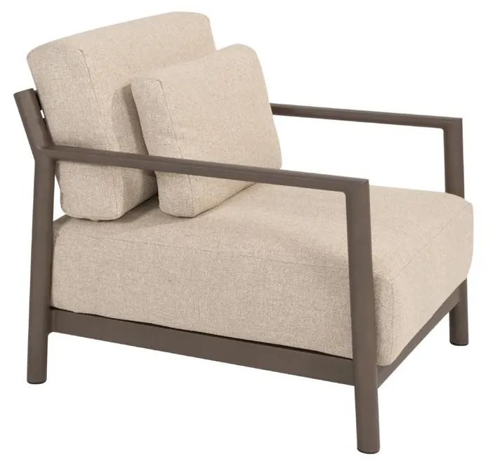 4 Seasons Outdoor Capresi loungestoel SALE  Loungestoel    antraciet weerbestendig