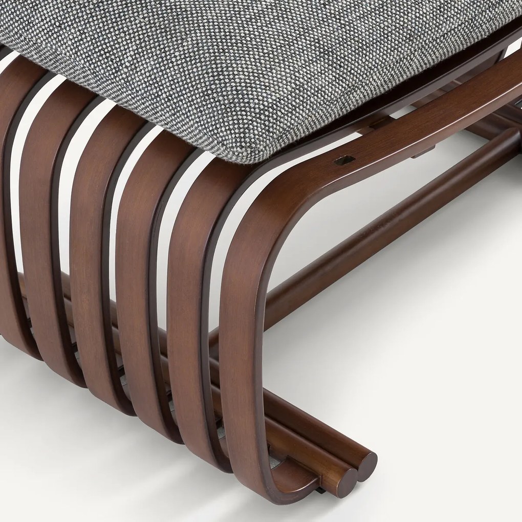 Poef in bamboe Zhao, design E.Gallina