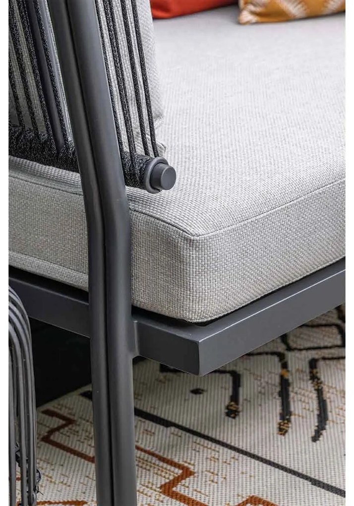 Garden Impressions Atlanta lounge ligbed - daybed - donker grijs