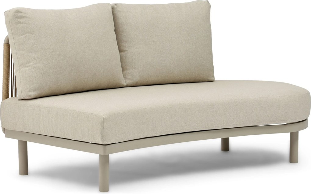 Hoek loungeset 5 personen Rope Zand/Beige  Coco Amici/Tivano