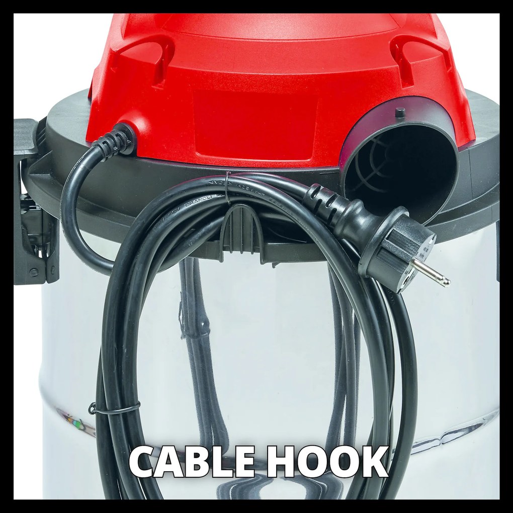 Einhell TC-VC 1820 S nat en droogzuiger