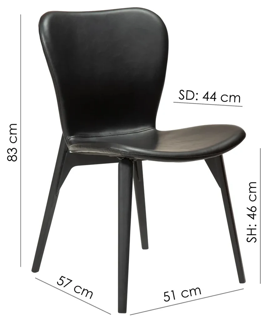 Dan-Form Paragon Design Eetkamerstoel Grijsbruin Boucle Met Zwart Essen