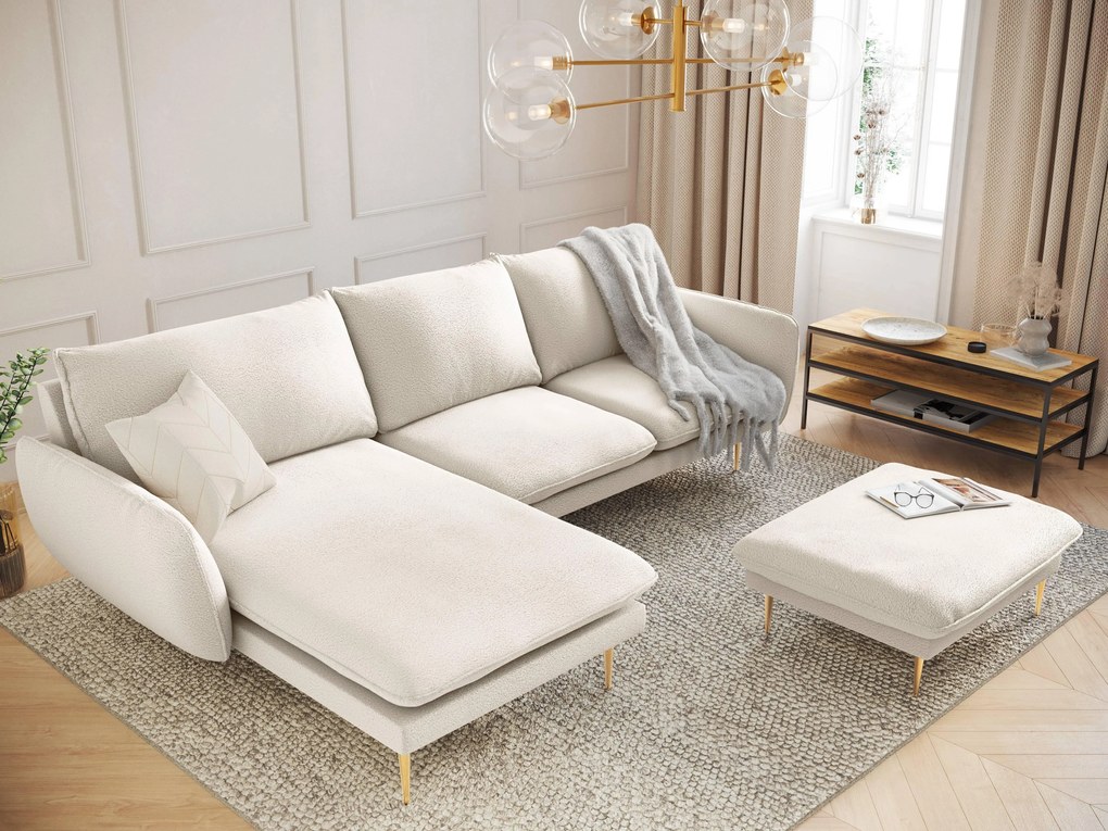 Hoekbank Vienna links bouclé | Cosmopolitan Design