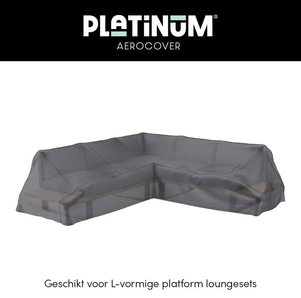 Platinum Aerocover platform loungesethoes 300x300 cm.