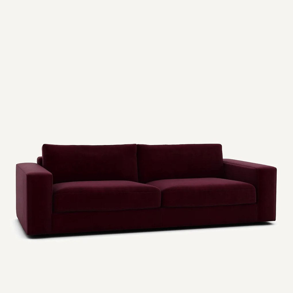 Sofa 3- of 4-zits, fluweel, Skander