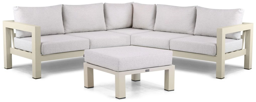Hoek loungeset 5 personen Aluminium Taupe  Lifestyle Garden Furniture Luca
