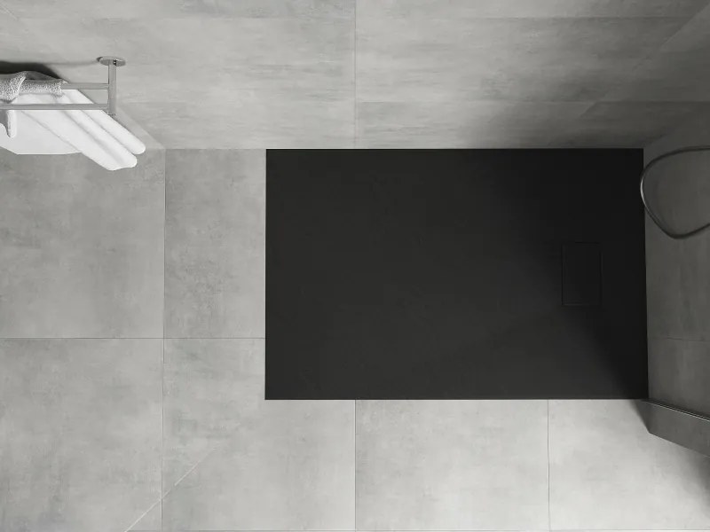Mexen Hugo rechthoekige douchebak SMC 120 x 90 cm, zwart - 42709012