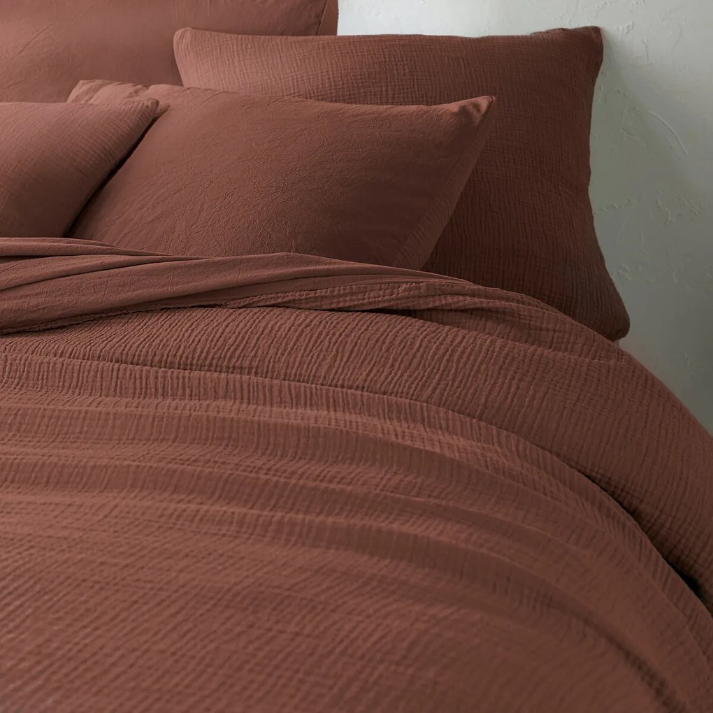 Dekbedovertrek katoen gaas/gewassen katoen, Kumco