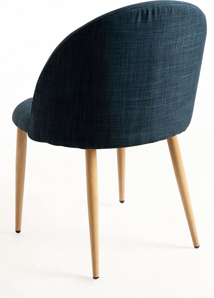 Pak 4 Vint Stoffen Stoelen