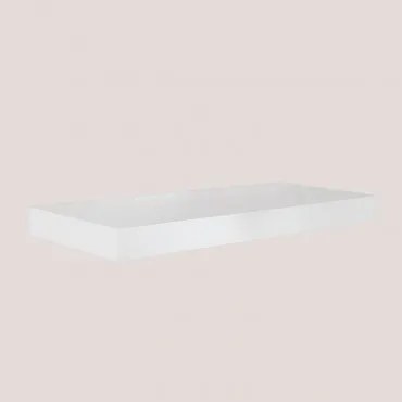 Wandplank Jario Wit Hout & ↔︎ 60 Cm - Sklum