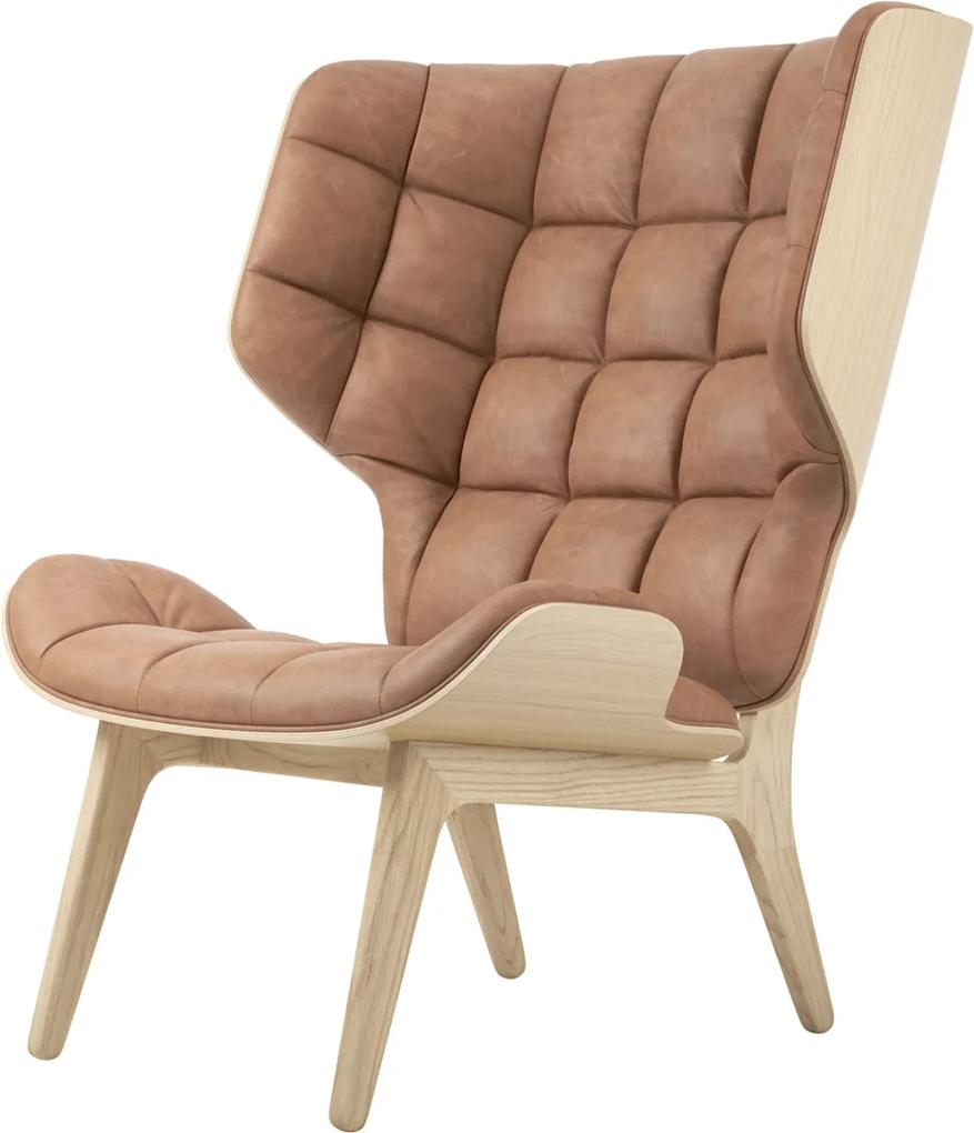 Norr11 Mammoth Chair - Fauteuil - Leer- Hout - Retro - Vintage - Leather - Leren - Design - Lounge stoel - Scandinavisch
