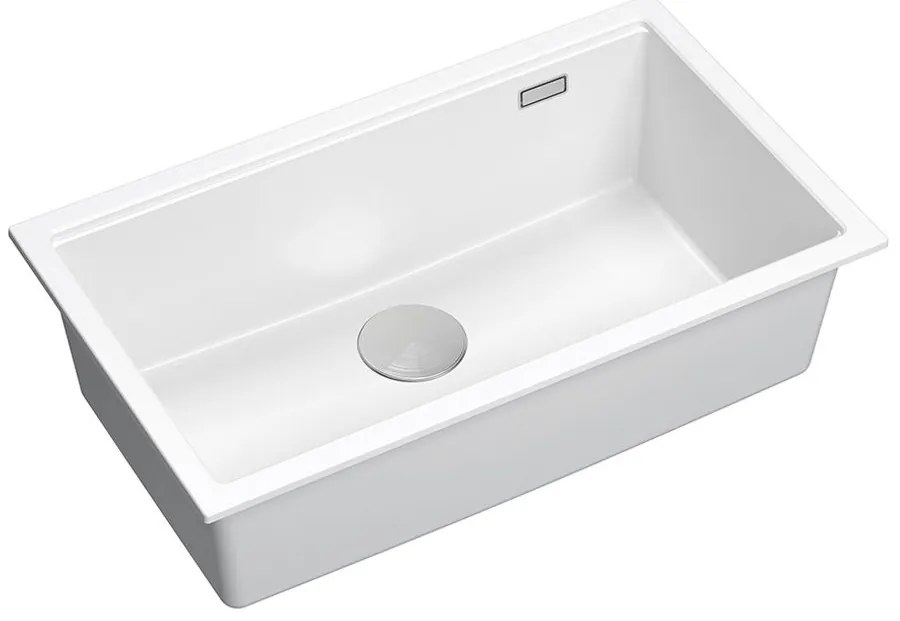 granieten spoelbak Logan 110 White