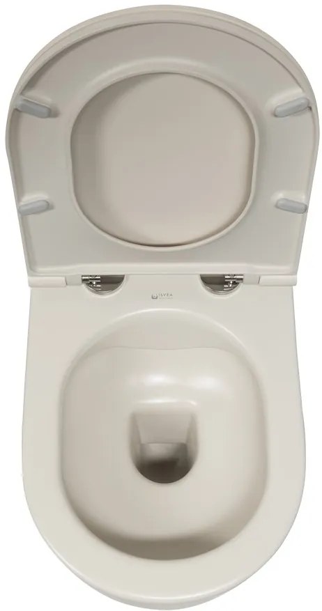 Sapho Infinity randloos toilet 53x36,5cm ivoor