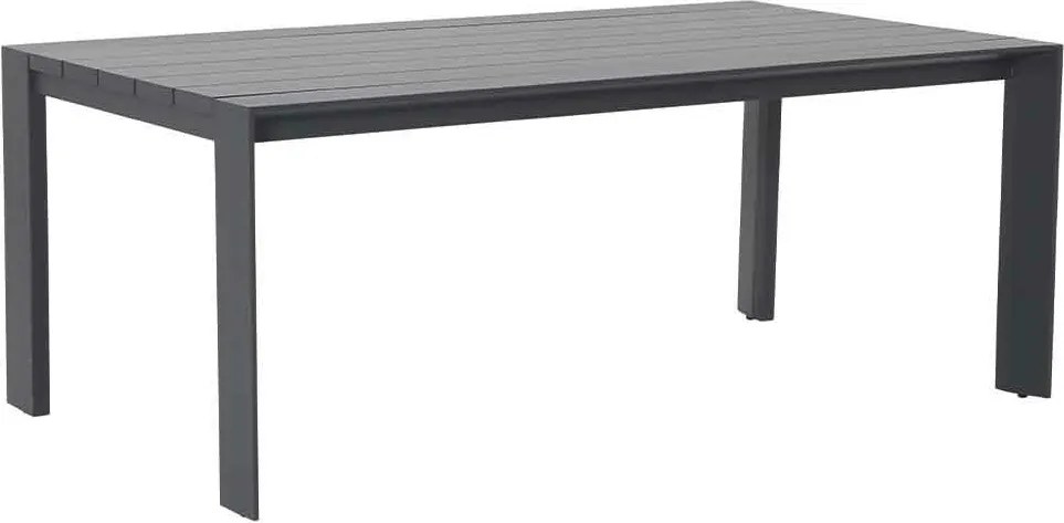 Garden Impressions Malakka lounge dining tafel 170x97 cm - donker grijs