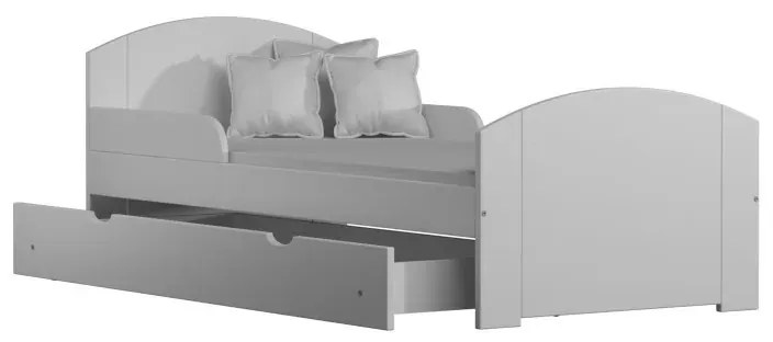 Kinderen Roze Kinderbed - Rio 5059914089606 Children's Beds Home, 180x80, Geen, 12 cm schuimmatras met hoge veerkracht Children's Beds Home Dennenhout