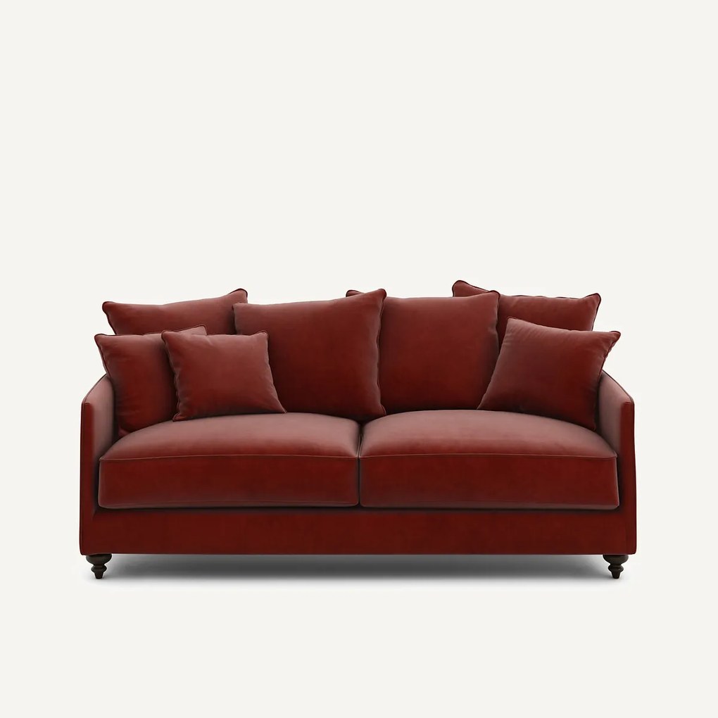 Omvormbare 3-zits fluwelen zetel, Lazare