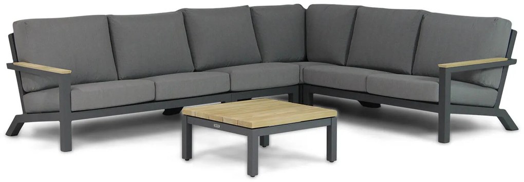 Hoek loungeset 6 personen Aluminium Grijs  4 Seasons Outdoor Capitol/Lifestyle