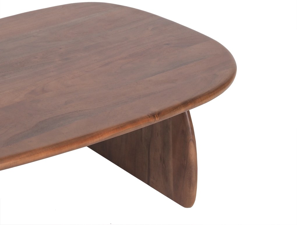 Organisch Gevormde Salontafel - 110 X 70cm.