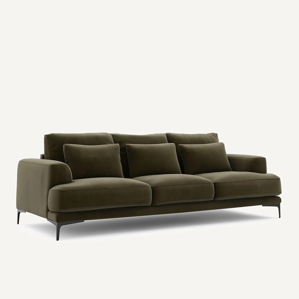 4-zitsbank van fluweel, Marsile