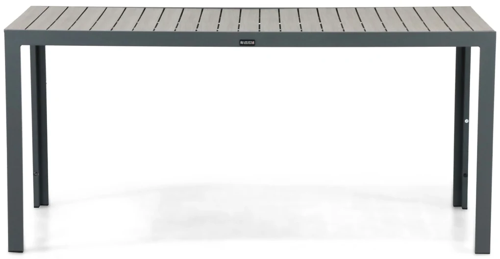 Tuinset 4 personen 160 cm Aluminium/textileen Grijs Hartman Alice/Solare