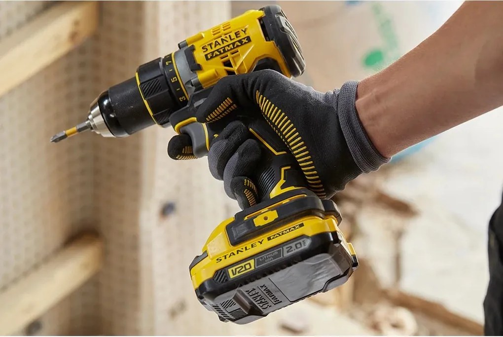 Stanley Accu-Schroefboormachine V20 SFMCD720D2K