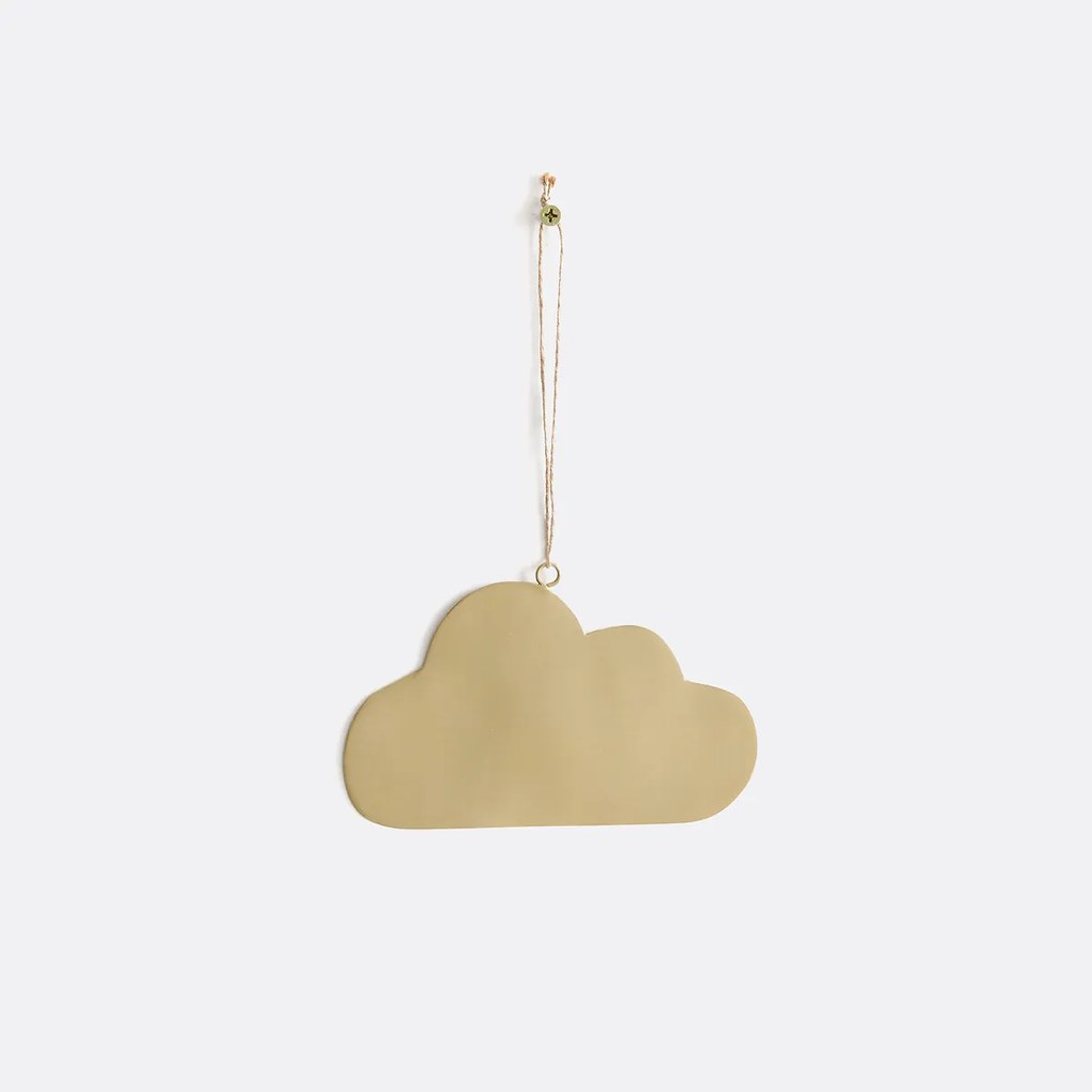 De wanddecoratie wolk in messing, Ramula