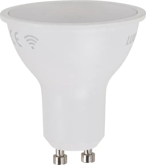 Set van 5 Smart GU10 50mm dimbare LED lampen opaal 7W 630 lm 4000K