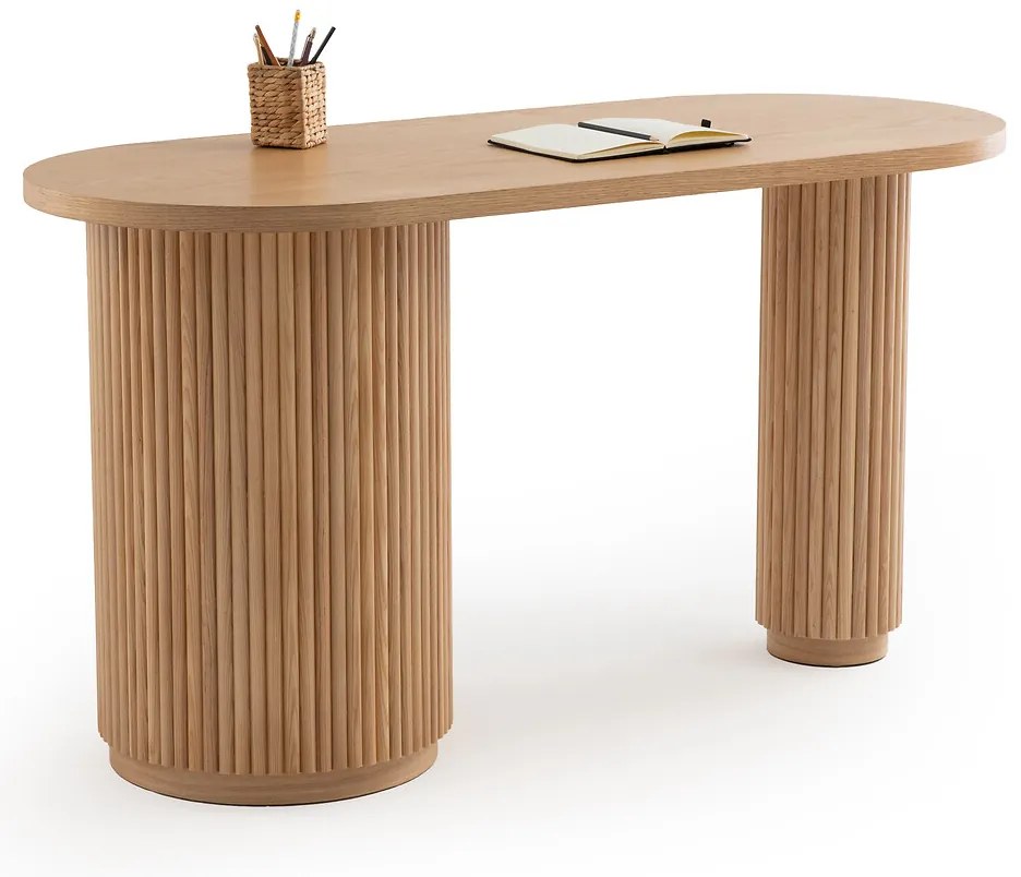Bureau in organische vorm, 1 deur, Genna