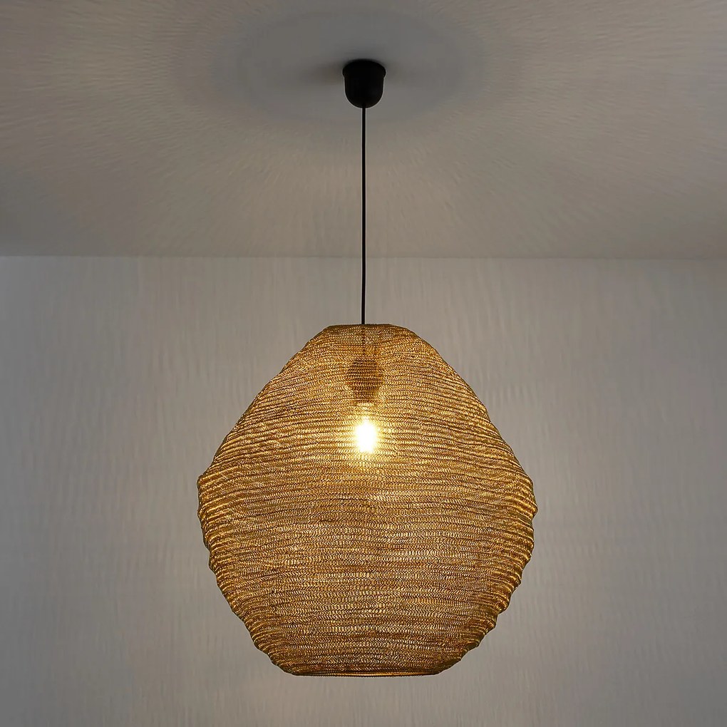 Hanglamp in ijzergaasØ40 cm, Mita