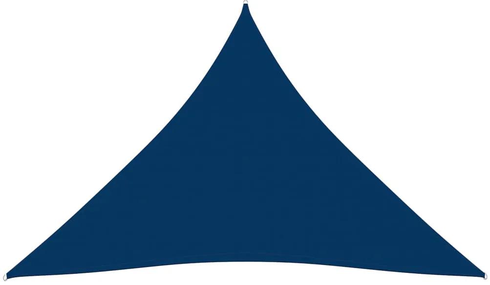 vidaXL Zonnescherm driehoekig 4,5x4,5x4,5 m oxford stof blauw