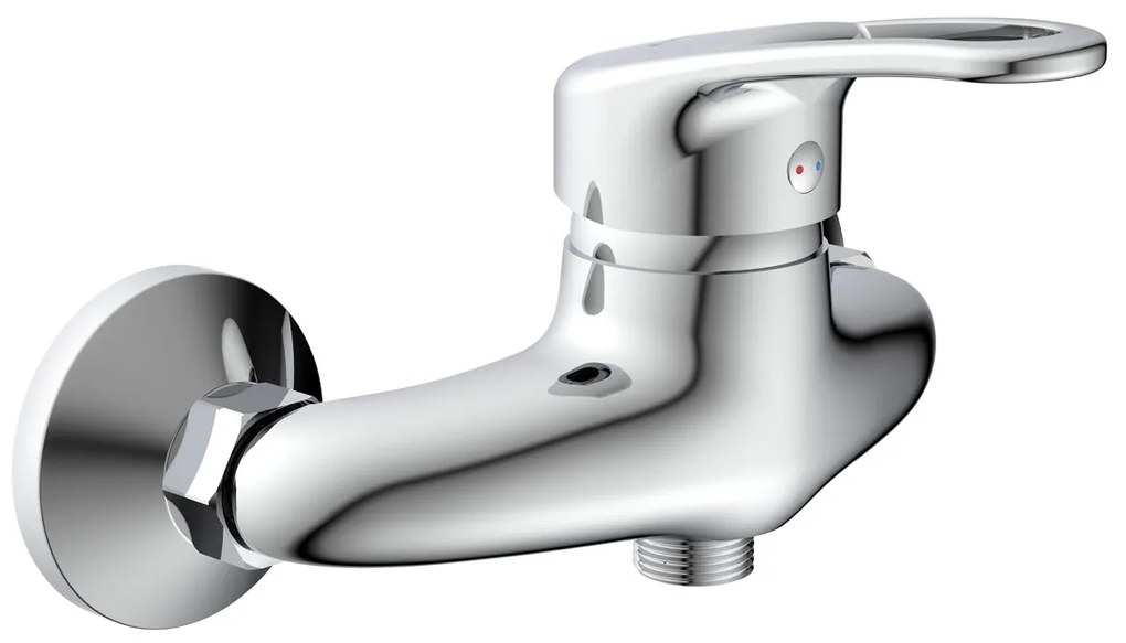 Schutte Batoni douchekraan chroom