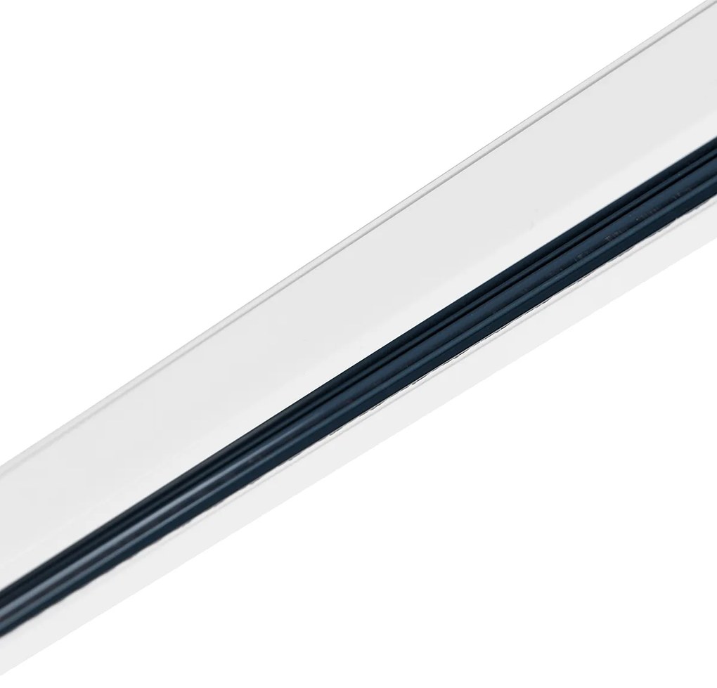 Moderne 3-fase rail wit 150cm - 3-Phase Modern Binnenverlichting Lamp