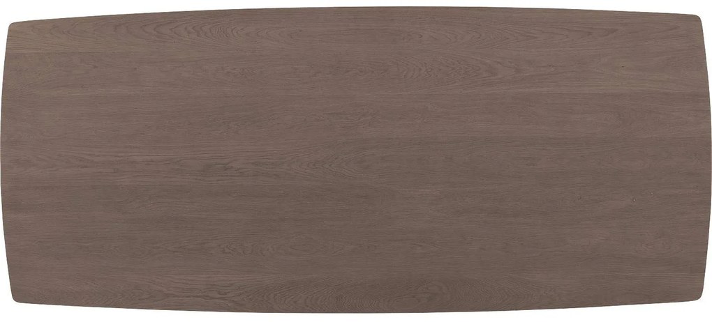 Goossens Excellent Eettafel Uniek, Semi rechthoekig 240 x 100 cm