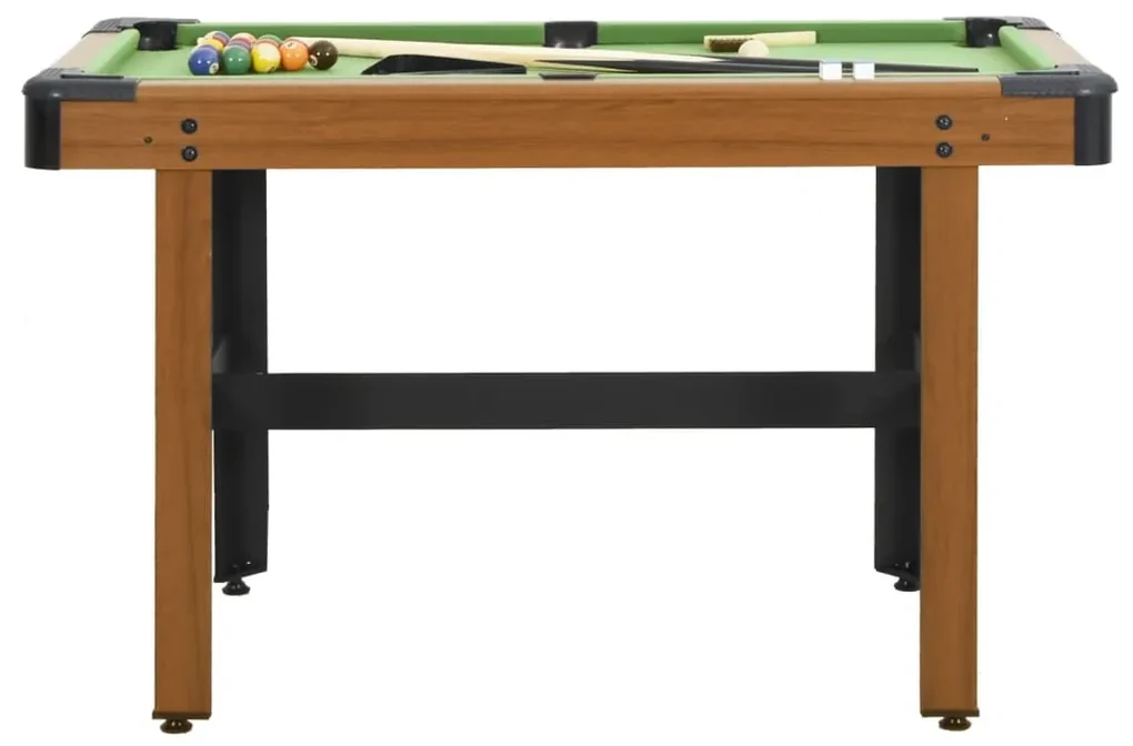 vidaXL Biljarttafel 4 feet 122x61x76 cm bruin