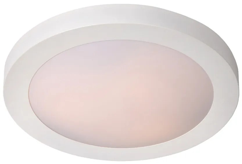 Lucide Fresh ronde plafondlamp 27cm 20W wit