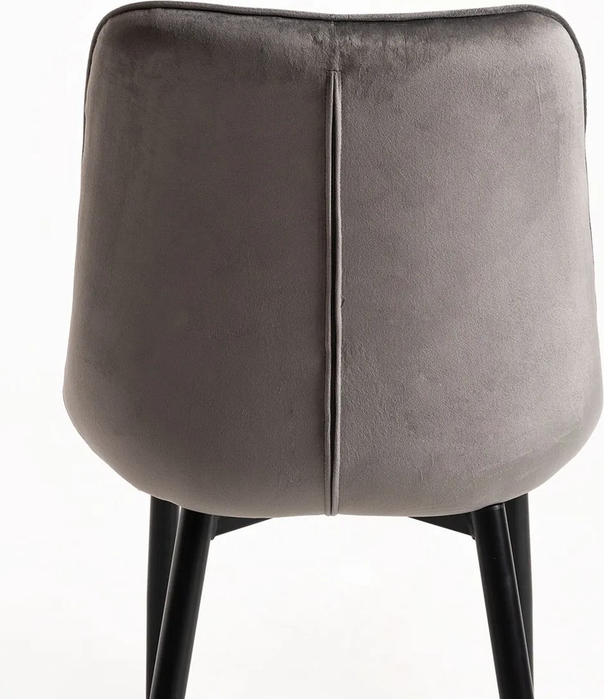 Pack 4 Cade Fluwelen Stoelen