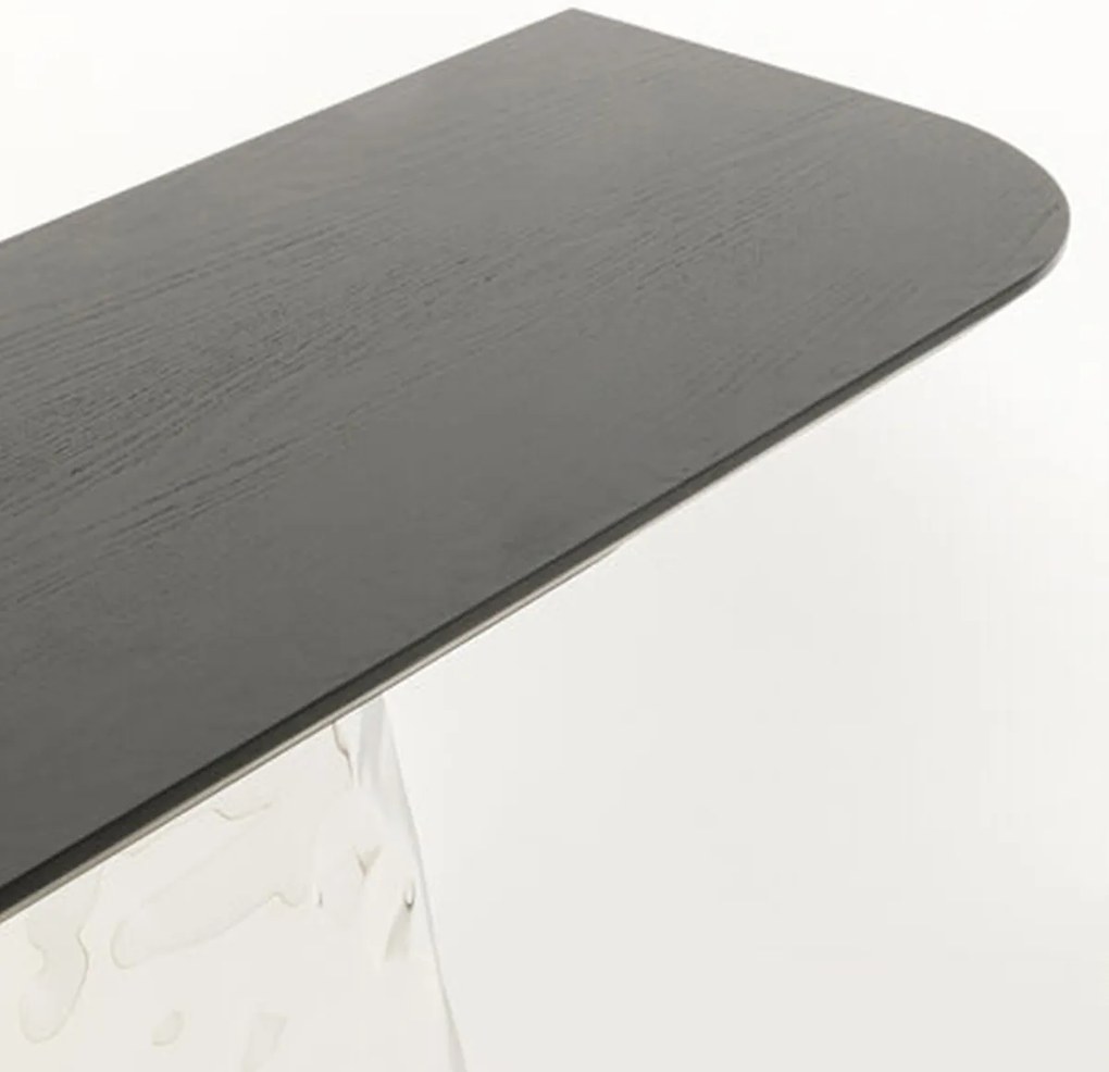 Sidetable Chroom - 138 X 38cm.