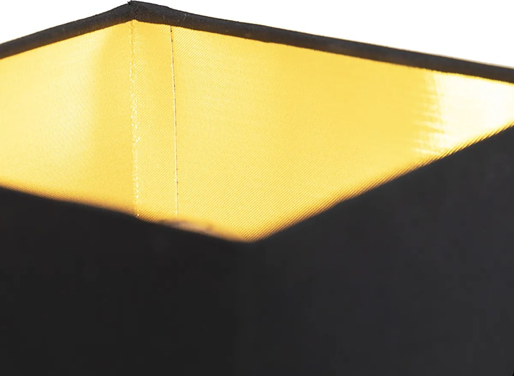 Smart wandlamp zwart met USB incl. Wifi A60 en GU10 - Zeno