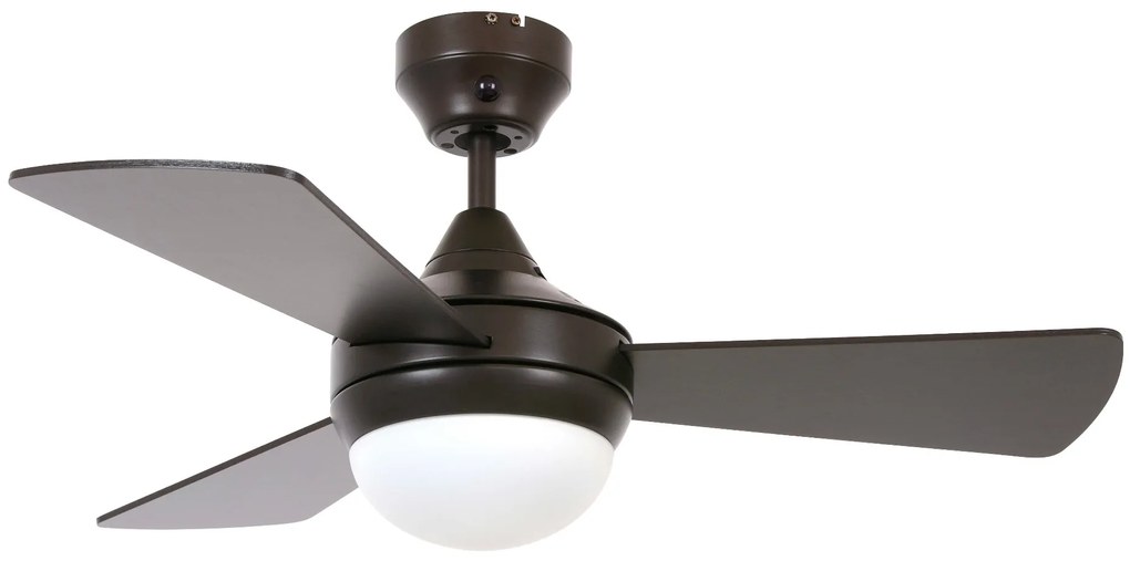 Beacon Airlie Hugger Plafondventilator 92cm Dark Koa/Brons 512311