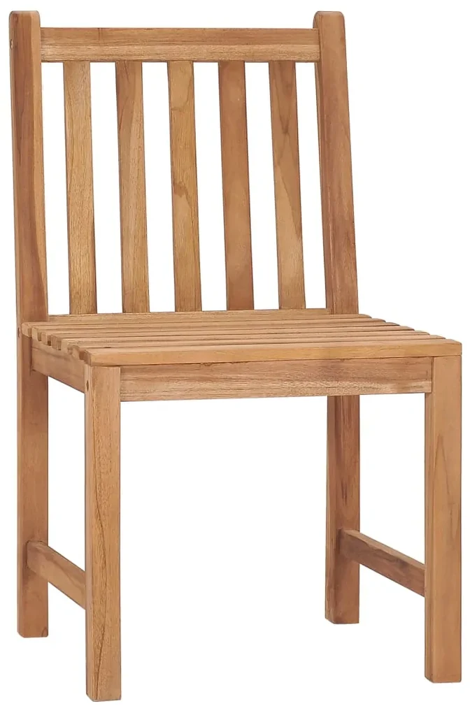 vidaXL Tuinstoelen 6 st massief teakhout