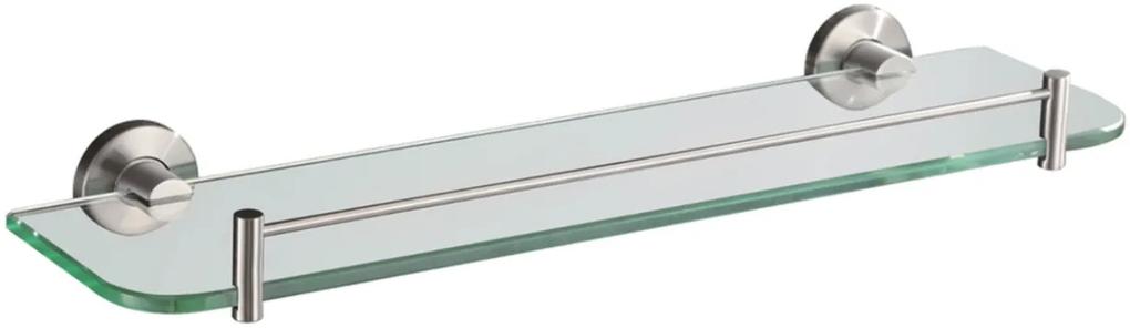 Brush planchet glas met RVS 304 bevestiging