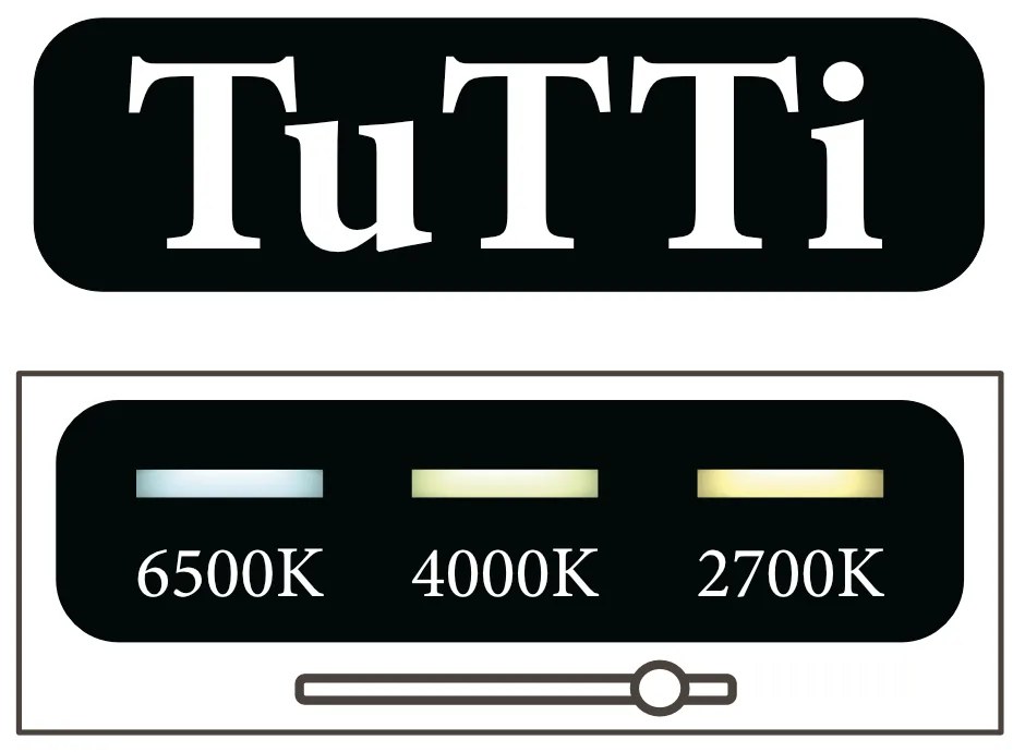 Sanicare Tutti ORTA ovale spiegel met verwarming, verlichting rondom en touch bediening 40x100cm