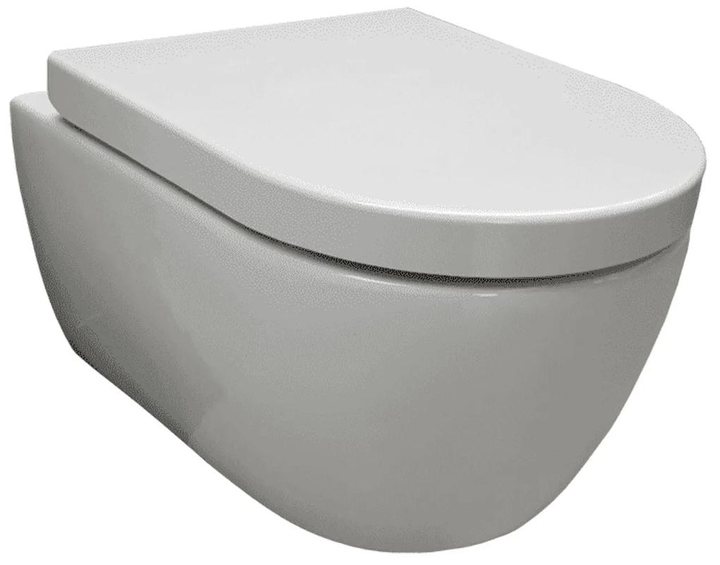 Viega EcoPlus toiletset Set31 Sanilux Easy Flush Randloos 48cm compact met Visign for Style 10 drukplaat