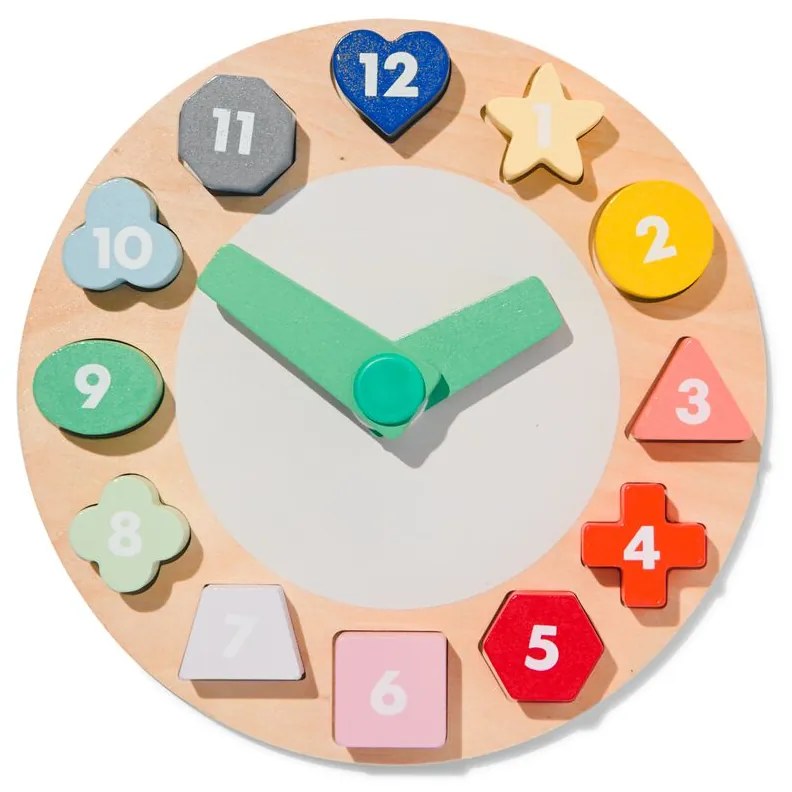 HEMA Puzzel Klok Hout Ø23cm