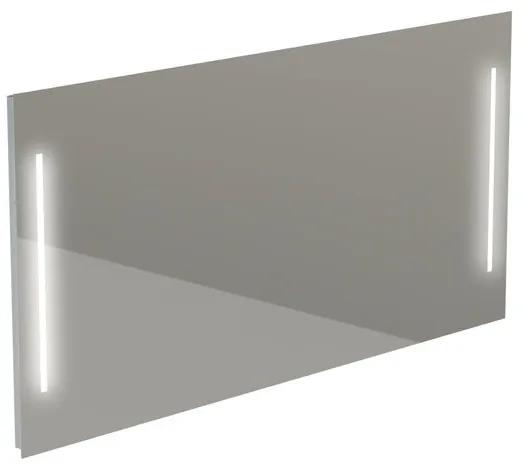 Thebalux Type B spiegel 140x70cm Rechthoek met verlichting led aluminium TYPEPADOVA1400