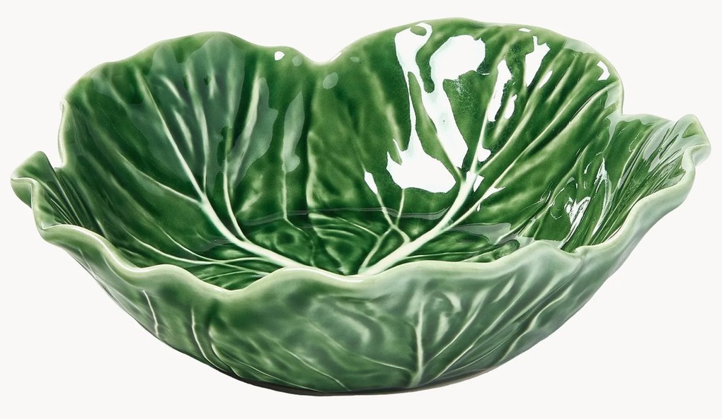 Handbeschilderde serveerschalen Cabbage, 2 stuks